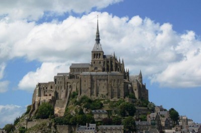 Mont-St-Michel, romantični grad
